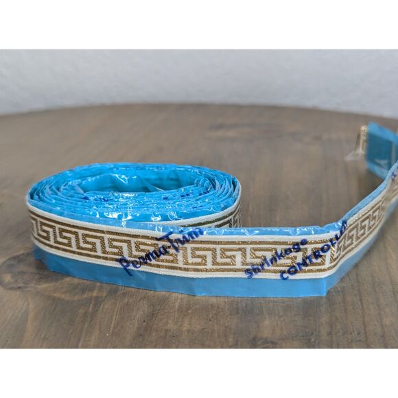 Lot of 6 Vintage Lace and Ribbon Assorted Lengths Colors Sew Craft Unique Greek - Picture 10 of 10